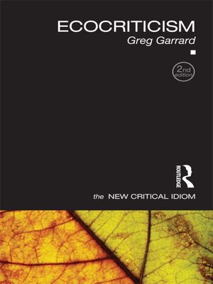 cover image of Ecocriticism